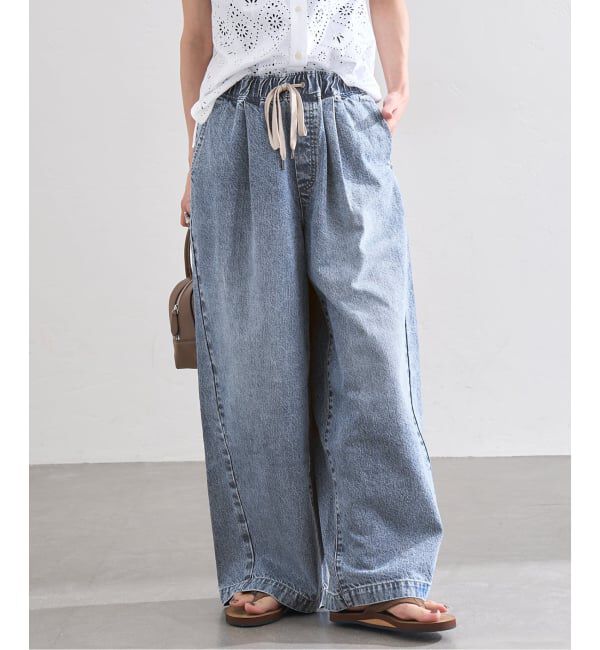 JOURNAL STANDARD「《WEB限定追加予約3》イージーデニムワイドパンツ」|デニム|