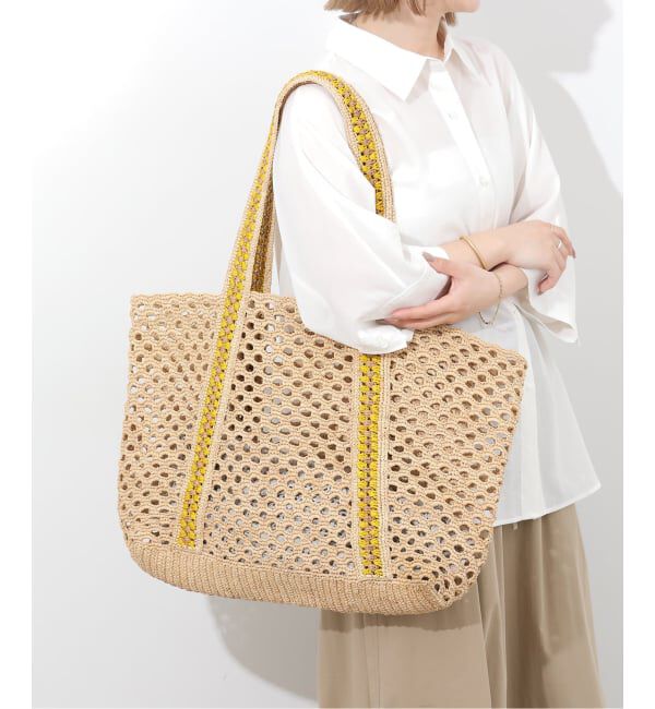 JOURNAL STANDARD relume「《予約》【MADE IN MADA /メイドインマダ】 BODO RAFFIA BAG」|かごバッグ|