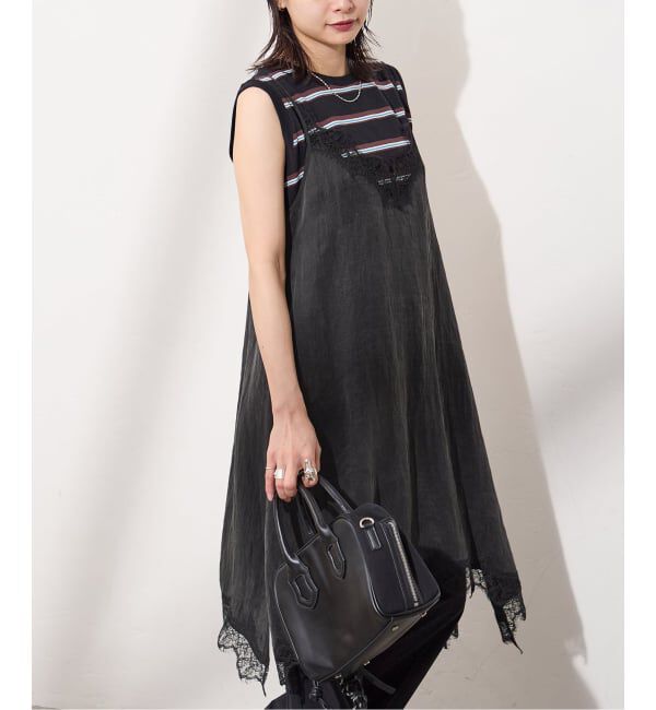 JOURNAL STANDARD「《追加予約5》フィブリルリヨセルキャミワンピース」|ワンピース|