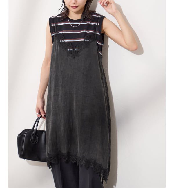 JOURNAL STANDARD「《追加予約5》フィブリルリヨセルキャミワンピース」|ワンピース|