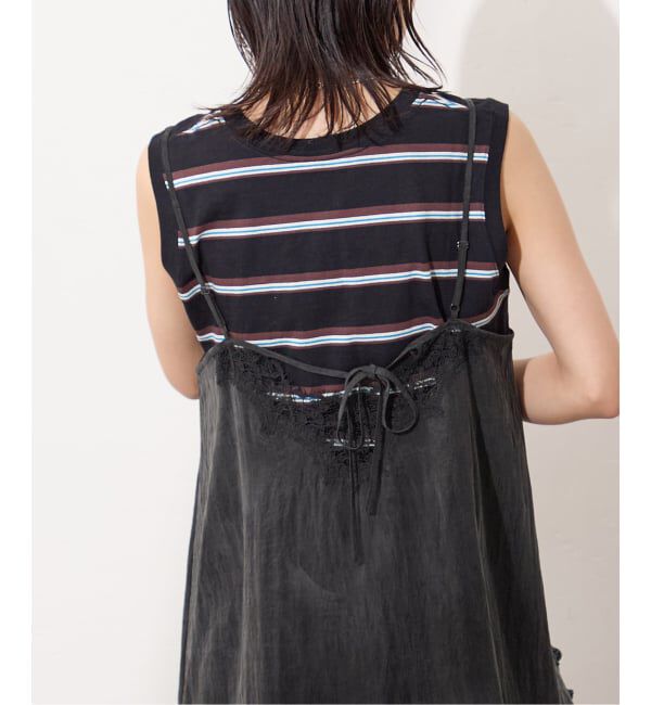 JOURNAL STANDARD「《追加予約5》フィブリルリヨセルキャミワンピース」|ワンピース|