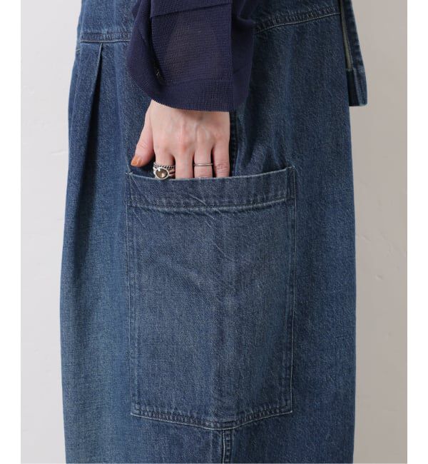journal standard luxe「《予約》10OZデニムタックサロペット」|オールインワン|