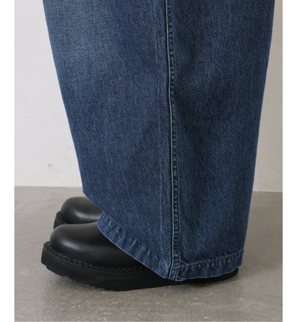 journal standard luxe「《予約》10OZデニムタックサロペット」|オールインワン|