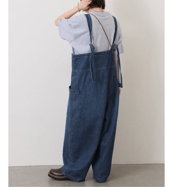 journal standard luxe「《予約》10OZデニムタックサロペット」|オールインワン|