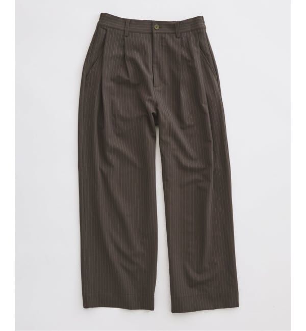 JOURNAL STANDARD relume「《予約》ヒールカット ルーズライト ストライプ スラックス」|スラックス|