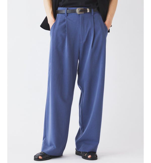 JOURNAL STANDARD relume「《予約》ヒールカット ルーズライト ストライプ スラックス」|スラックス|