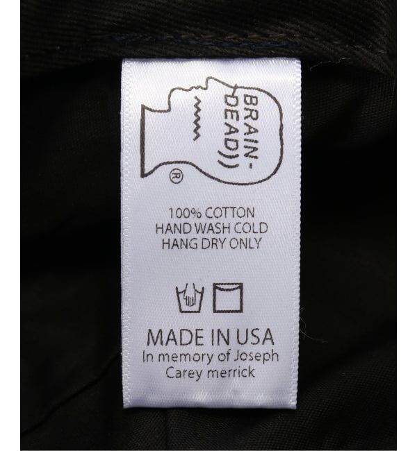 Oriens JOURNAL STANDARD「【BRAIN DEAD/ブレインデッド】ADJUSTABLE 6 PANEL BELL HAT」|ハット|