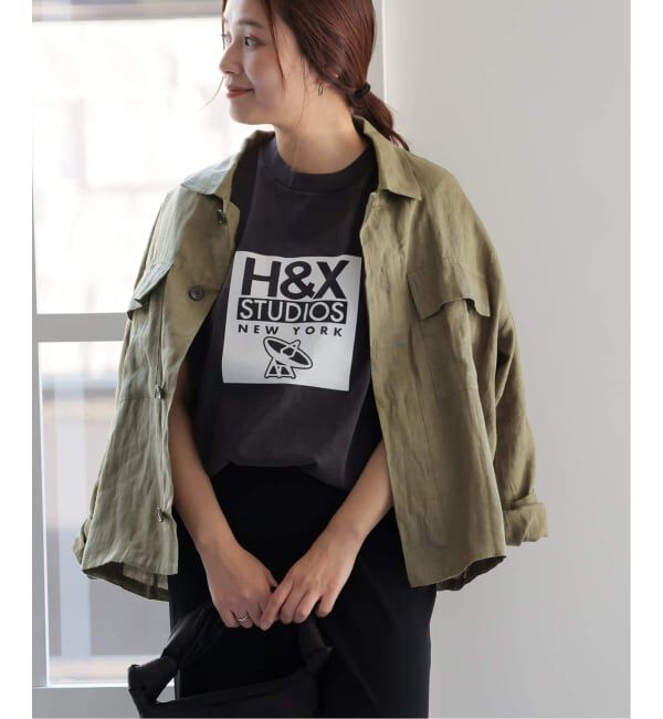 JOURNAL STANDARD「《追加2》リネンミリタリージャケット」|ミリタリージャケット|