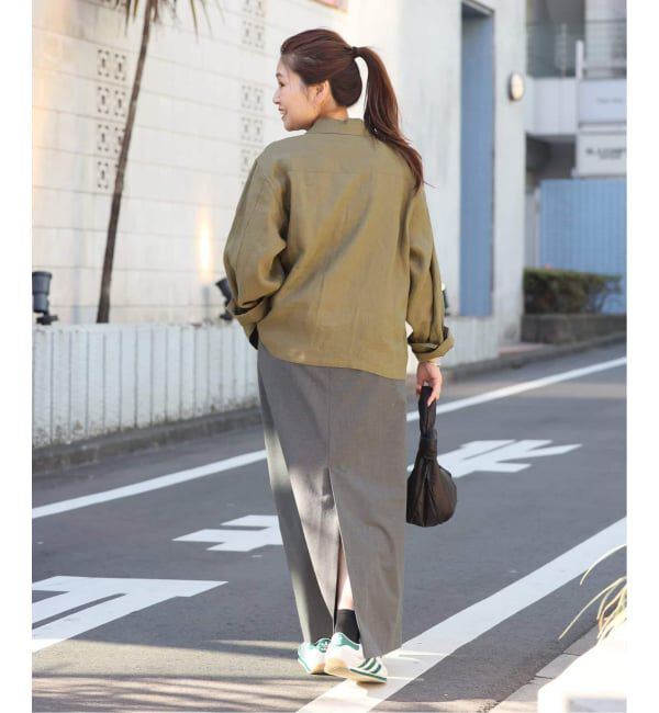 JOURNAL STANDARD「《追加2》リネンミリタリージャケット」|ミリタリージャケット|