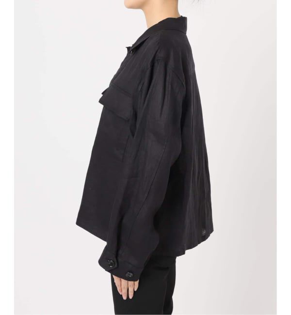 JOURNAL STANDARD「《追加2》リネンミリタリージャケット」|ミリタリージャケット|