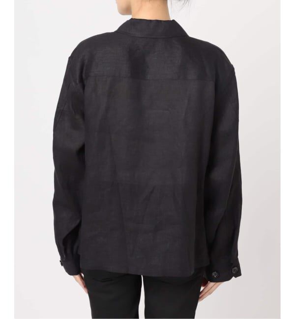 JOURNAL STANDARD「《追加2》リネンミリタリージャケット」|ミリタリージャケット|