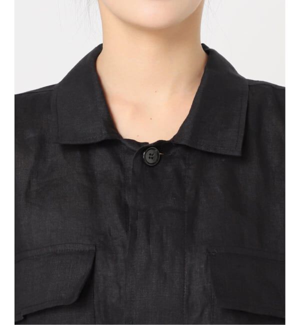 JOURNAL STANDARD「《追加2》リネンミリタリージャケット」|ミリタリージャケット|