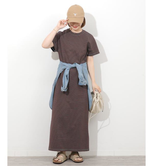 JOURNAL STANDARD relume「《予約》別注【YONETOMI/ヨネトミ】 ボーダーワンピース」|ワンピース|