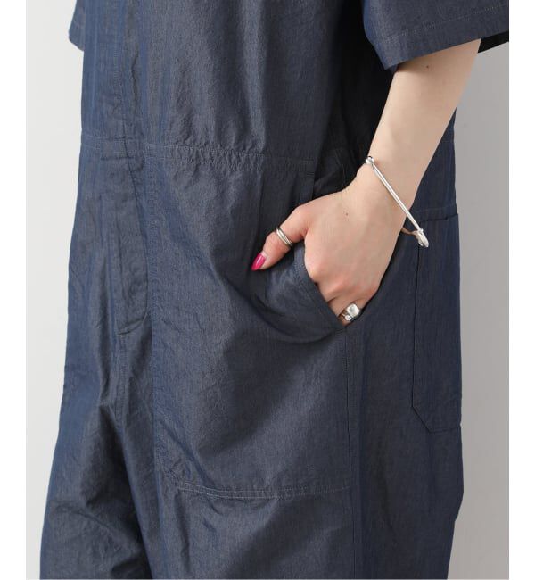 journal standard luxe「C/Cuタイプスタンドカラーハーフオールインワン」|オールインワン|