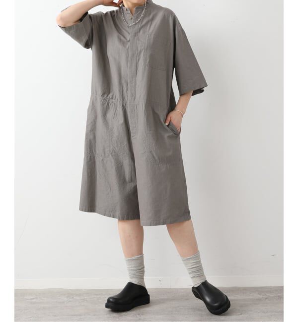 journal standard luxe「C/Cuタイプスタンドカラーハーフオールインワン」|オールインワン|