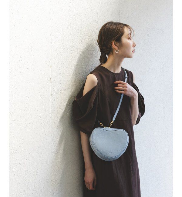 NOBLE「ch!iii/チー Leather Heart Shoulder」|ショルダー・メッセンジャー|