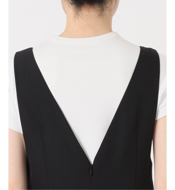 NOBLE「ストレートVネックワンピース」|ワンピース|