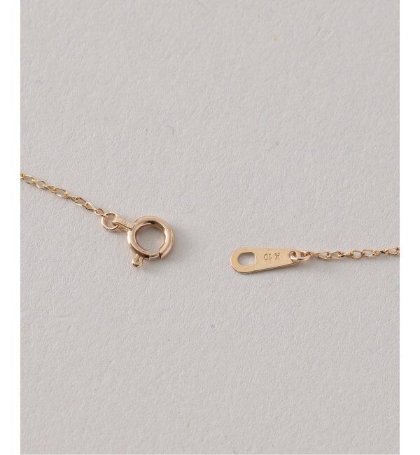 Lilas by Spick&Span「スパイラルアズキチェーン55cmネックレス K10」|ネックレス|