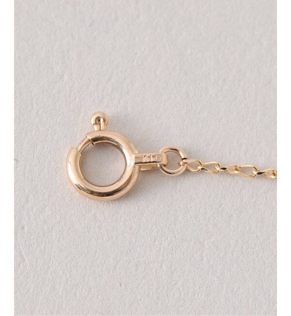 Lilas by Spick&Span「スパイラルアズキチェーン55cmネックレス K10」|ネックレス|