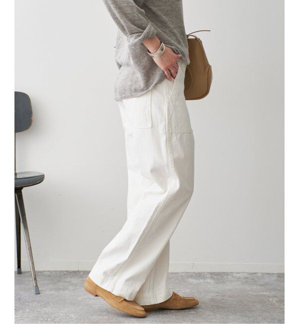 Spick and Span「《追加2》ルーズベイカーパンツ」|カーゴ|