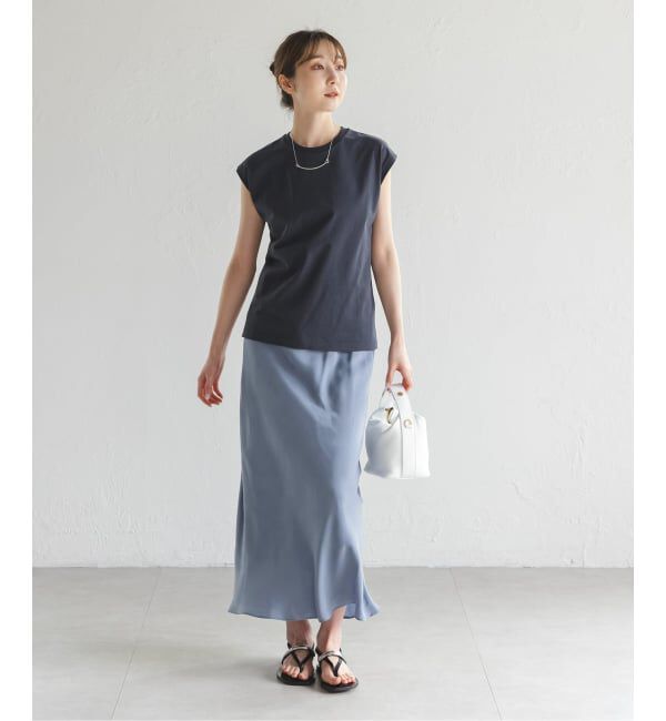 NOBLE「《追加2》キュプラナローAラインスカート」|スカート|