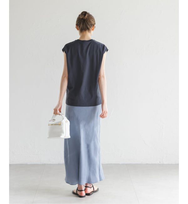 NOBLE「《追加2》キュプラナローAラインスカート」|スカート|