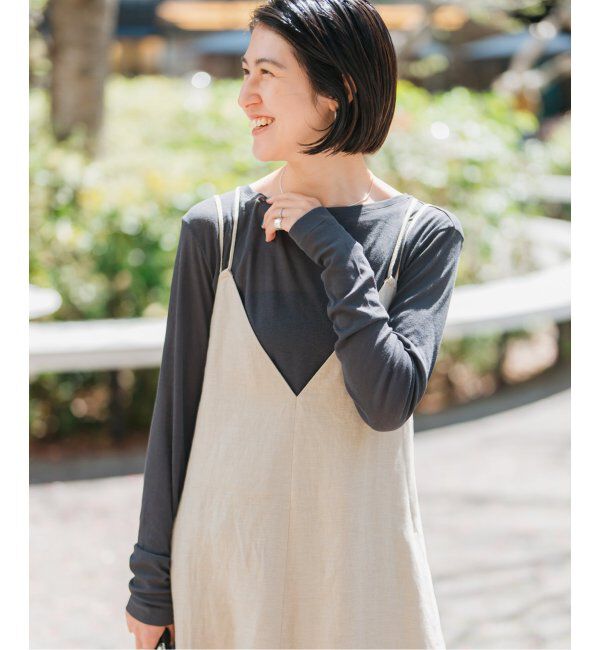 Spick and Span「《追加2》シアーボートネックプルオーバー」|Tシャツ・カットソー|