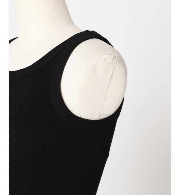 Spick and Span「《追加》甘撚テレコアメスリタンク」|タンクトップ|