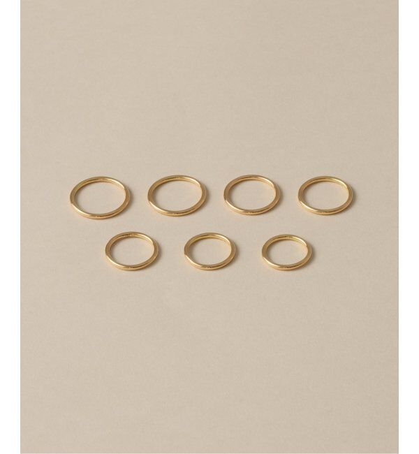 Lilas by Spick&Span「パイプリング *7*9*11 K18」|リング|