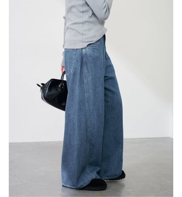 FRAMeWORK「バレルフォルムデニムパンツ」|デニム|