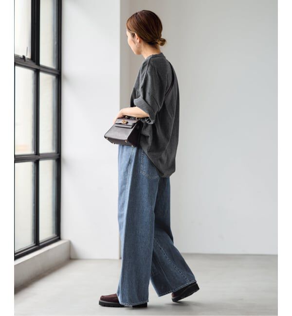 FRAMeWORK「バレルフォルムデニムパンツ」|デニム|