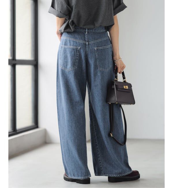 FRAMeWORK「バレルフォルムデニムパンツ」|デニム|