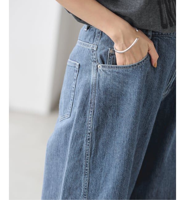 FRAMeWORK「バレルフォルムデニムパンツ」|デニム|