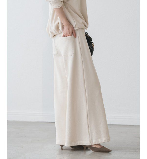 NOBLE「スビンコットンスウェットパンツ」|スラックス|