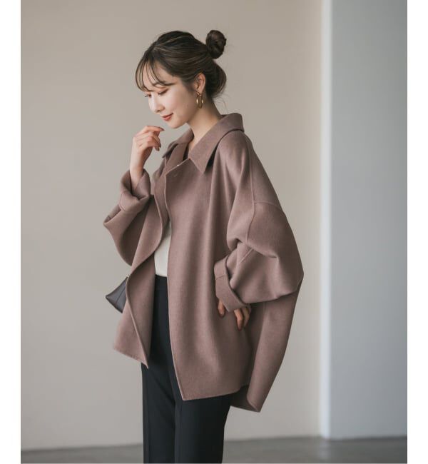 NOBLE「《追加》Super160s リバードルマンショートコート」|その他|