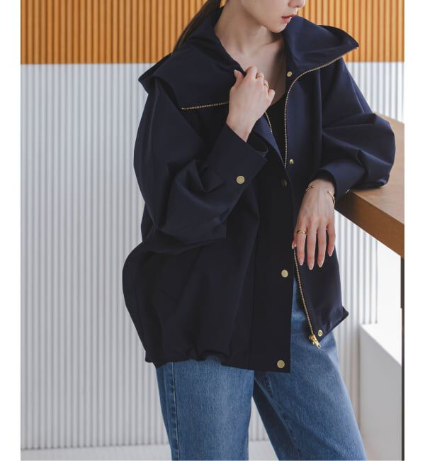 NOBLE「《追加》ハイツイストダブルクロスフーディブルゾン」|その他|