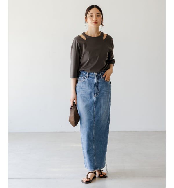 NOBLE「《NOBLE別注》 NEED by heritage/ニードバイヘリテージ RINA」|スカート|