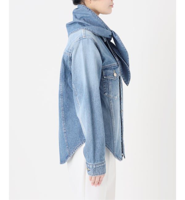 NOBLE「SERGE/サージ SCARF DENIM JACKET」|その他|