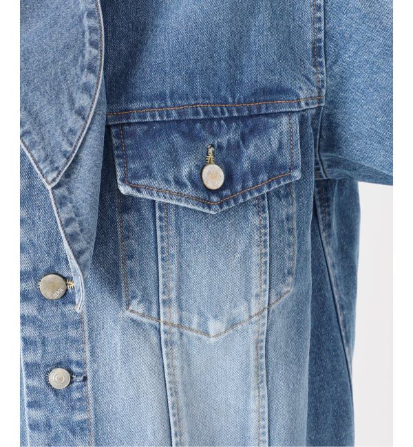 NOBLE「SERGE/サージ SCARF DENIM JACKET」|その他|