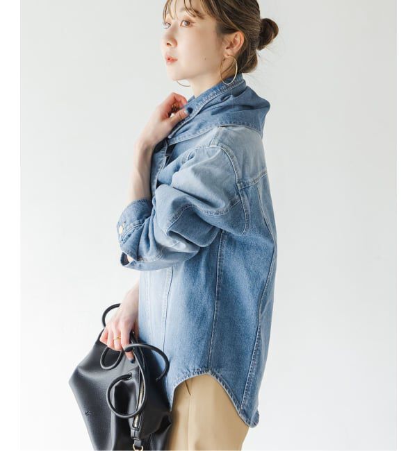 NOBLE「SERGE/サージ SCARF DENIM JACKET」|その他|