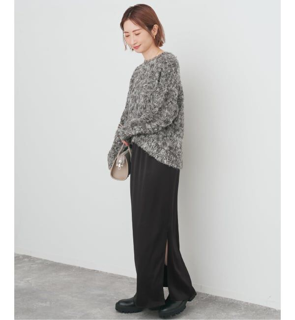 Spick and Span「《追加》サテンイージースカート」|スカート|