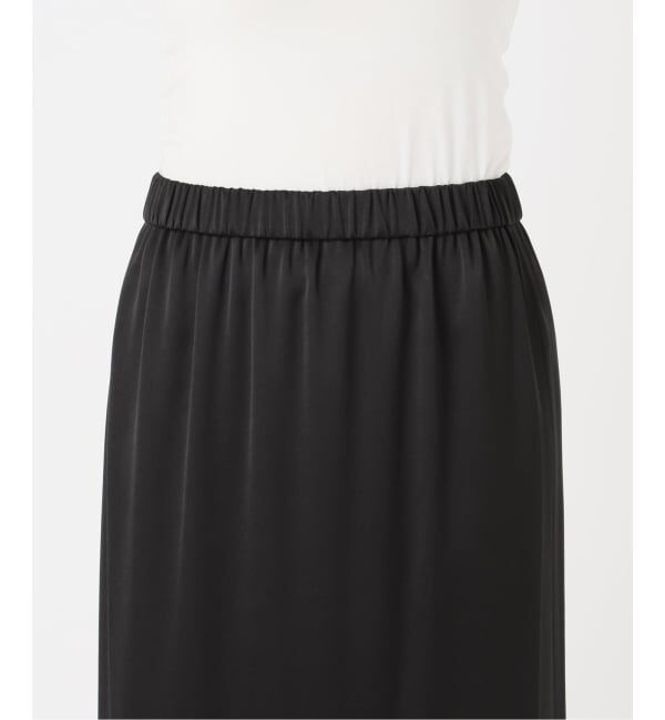 Spick and Span「《追加》サテンイージースカート」|スカート|