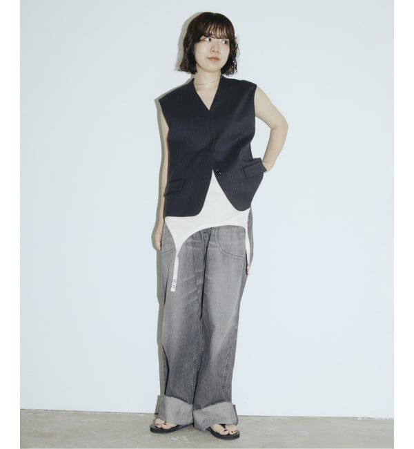 FRAMeWORK「JANE SMITH/ジェーンスミス 別注ワッフルタンク」|タンクトップ|
