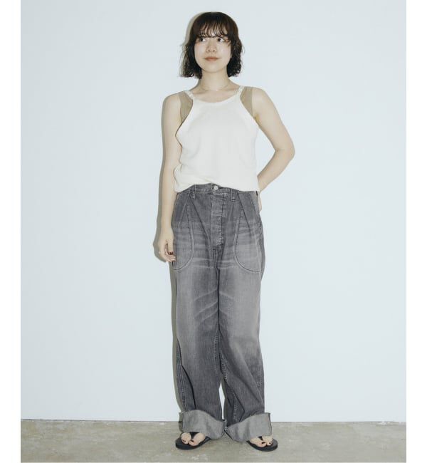 FRAMeWORK「JANE SMITH/ジェーンスミス 別注ワッフルタンク」|タンクトップ|