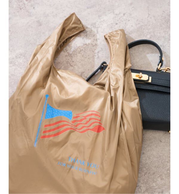 FRAMeWORK「JULY NINE/ジュライ ナイン SHOPPING BAG PRINT」|トートバッグ|