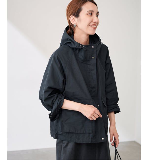 FRAMeWORK「≪洗濯機洗い可≫撥水メモリーウェザーHOODIEブルゾン」|その他|