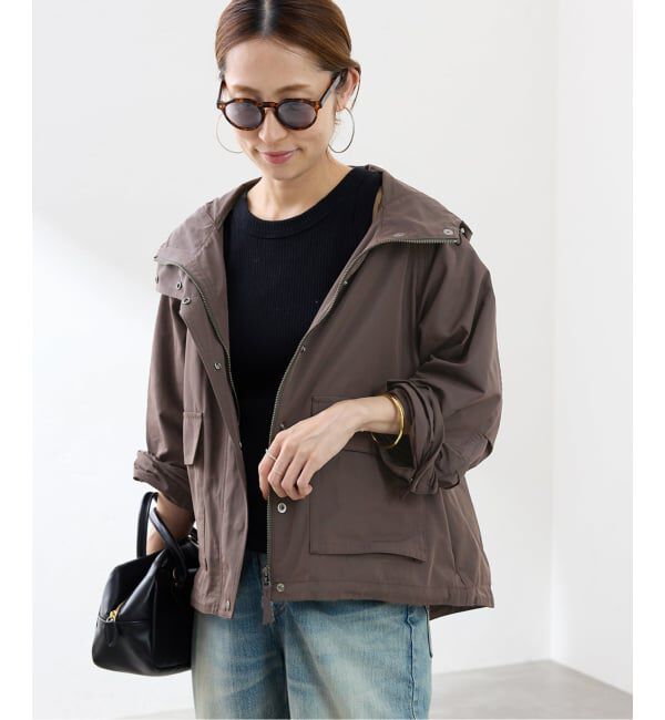 FRAMeWORK「≪洗濯機洗い可≫撥水メモリーウェザーHOODIEブルゾン」|その他|