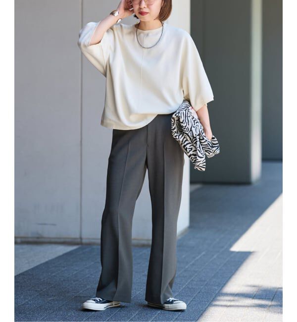 FRAMeWORK「≪一部カラーWEB限定 / 追加≫セミフレアパンツ」|スラックス|