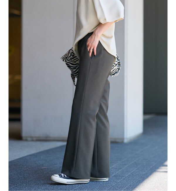 FRAMeWORK「≪一部カラーWEB限定 / 追加≫セミフレアパンツ」|スラックス|