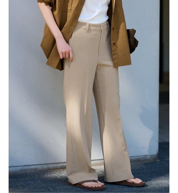 FRAMeWORK「≪一部カラーWEB限定 / 追加≫セミフレアパンツ」|スラックス|